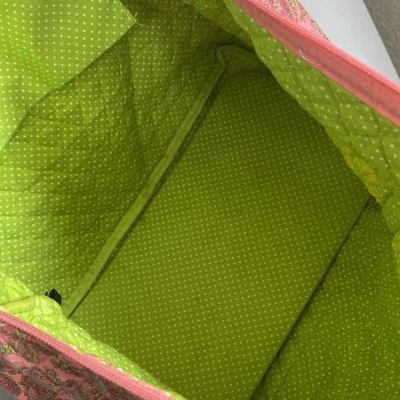 Women's Vera BradleyTote Bag Large Pink - Picture 3 of 10